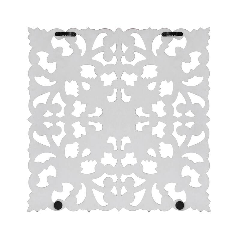 MH London - All Season Wall Decor Medallion Bianci Pack of 2 - White