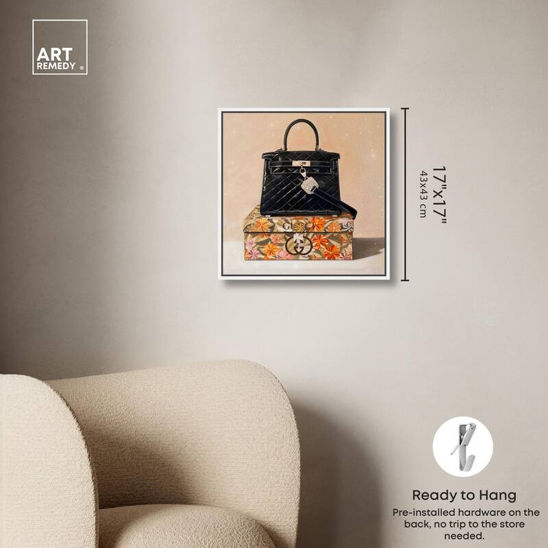 Luxury Purse and Giftbox Canvas by Art Remedy