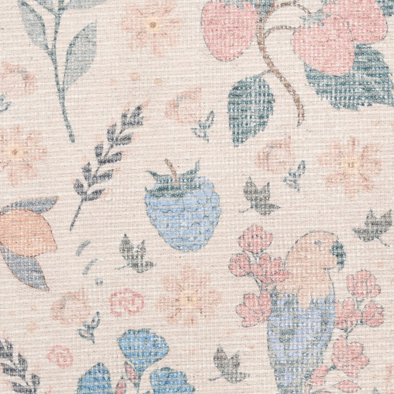 Nourison Botanical Washables Indoor only Chic Floral Area Rug