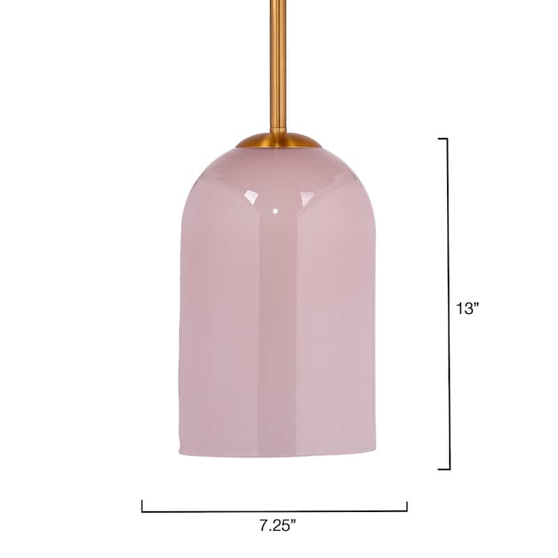Jamie Young Holt 1-Light Glass Pendant