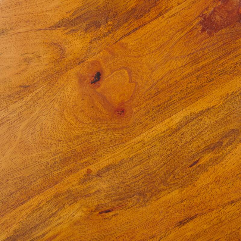 SAFAVIEH Home Karin Wood Side Table - 18"W x 18"D x 24"H