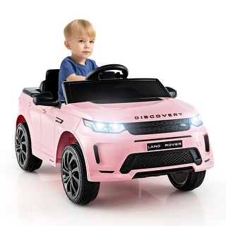 Gymax 12V Kids Ride On Car Licensed Land Rover Electric Vehicle w/
