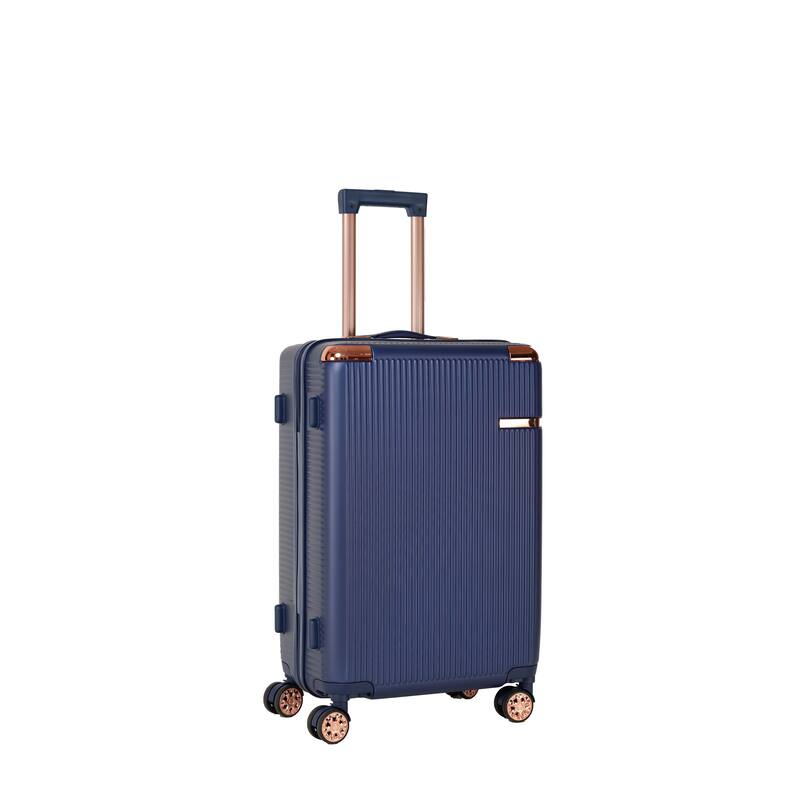 4-piece hard luggage, 360 ° dual rotating four-wheel luggage, password lock