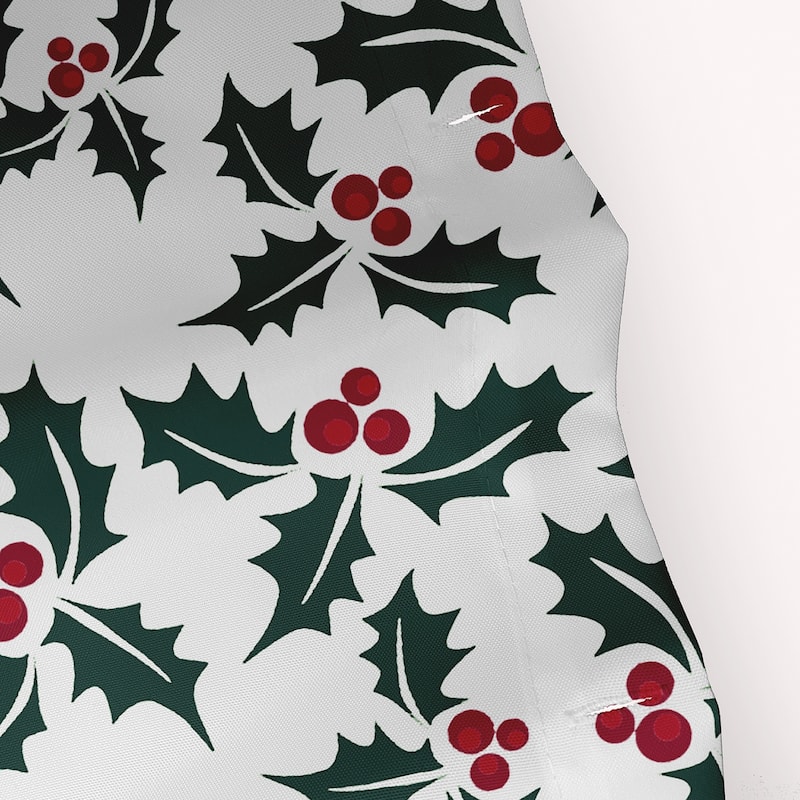 Holly Bush Shower Curtain