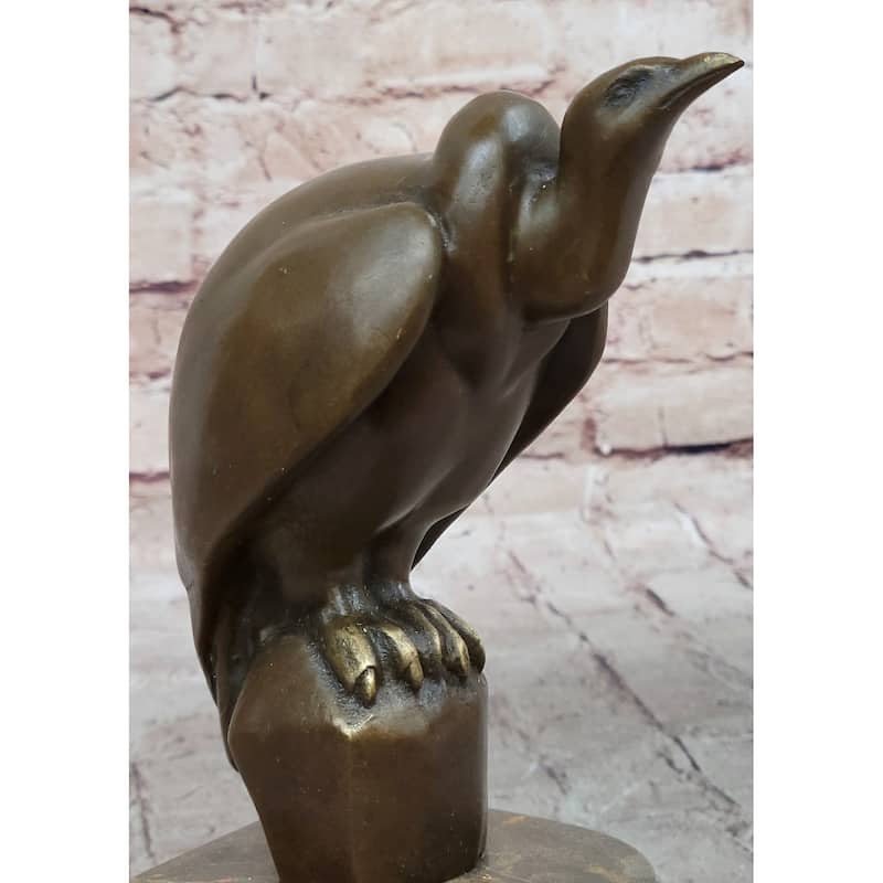 Hot Cast Bronze Abstract Modern Art Vulture Bird Sculpture Statue Figure