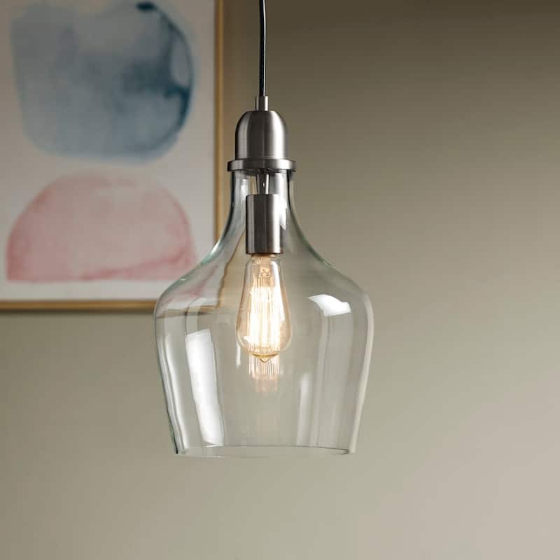 Auburn Bell Shaped Glass Pendant for livingroom,bedroom,and dining room