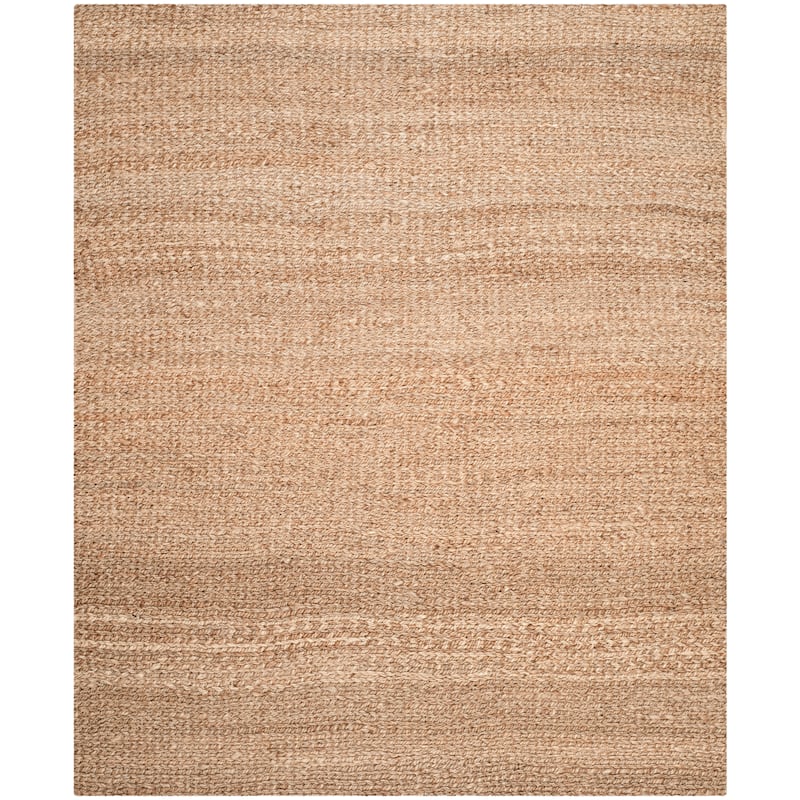 SAFAVIEH, Handmade Natural Fiber Valery Casual Solid Jute Rug