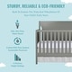 preview thumbnail 3 of 3, Dream On Me Cape Cod 5 in 1 Convertible Crib - Storm Grey