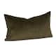 Mixology Padma Washable Polyester Throw Pillow - 21 x 12 - Chive