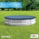 preview thumbnail 6 of 6, Intex 10ft x 10ft x 30in Pool w/ 10 Foot Round Pool Cover and Filter Cartridge - 45.98