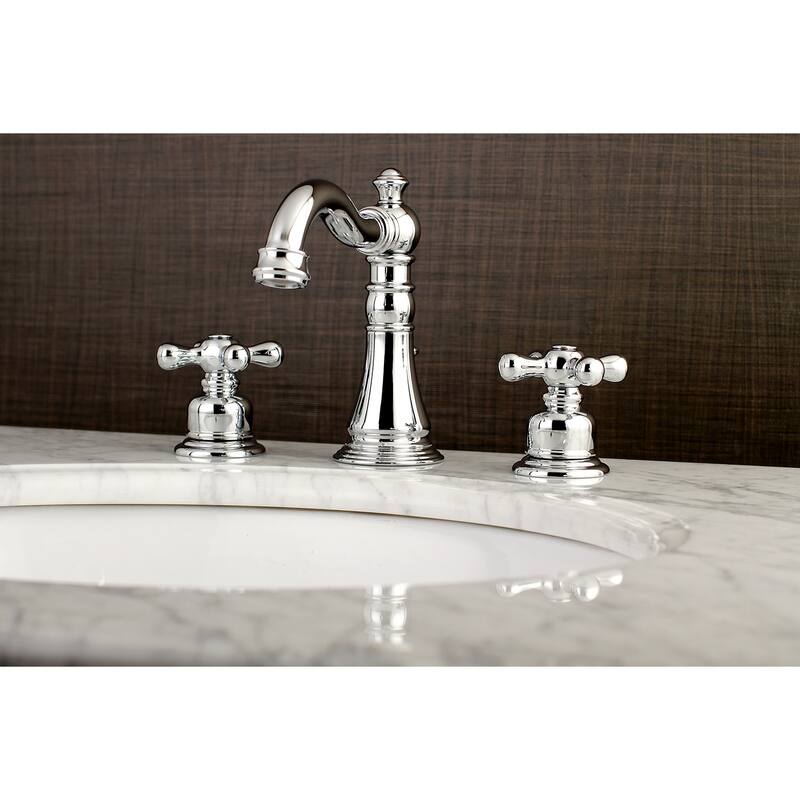 American Classic 8 in. Widespread Bathroom Faucet - Polished Chrome