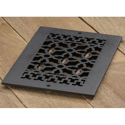 Reggio Registers Scroll Series 6" x 10" Grille with Mounting Holes