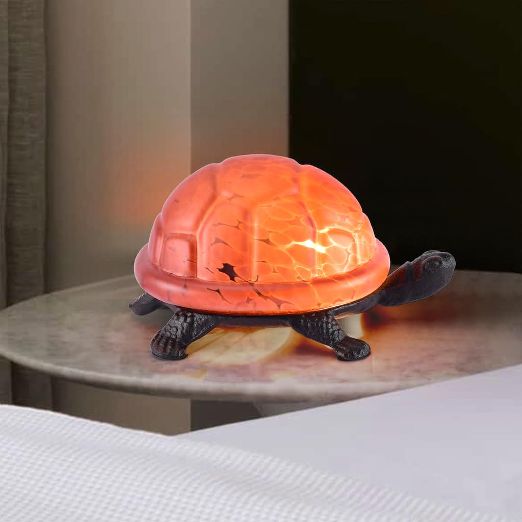 Chumlee Tiffany Turtle Desk Lamp.