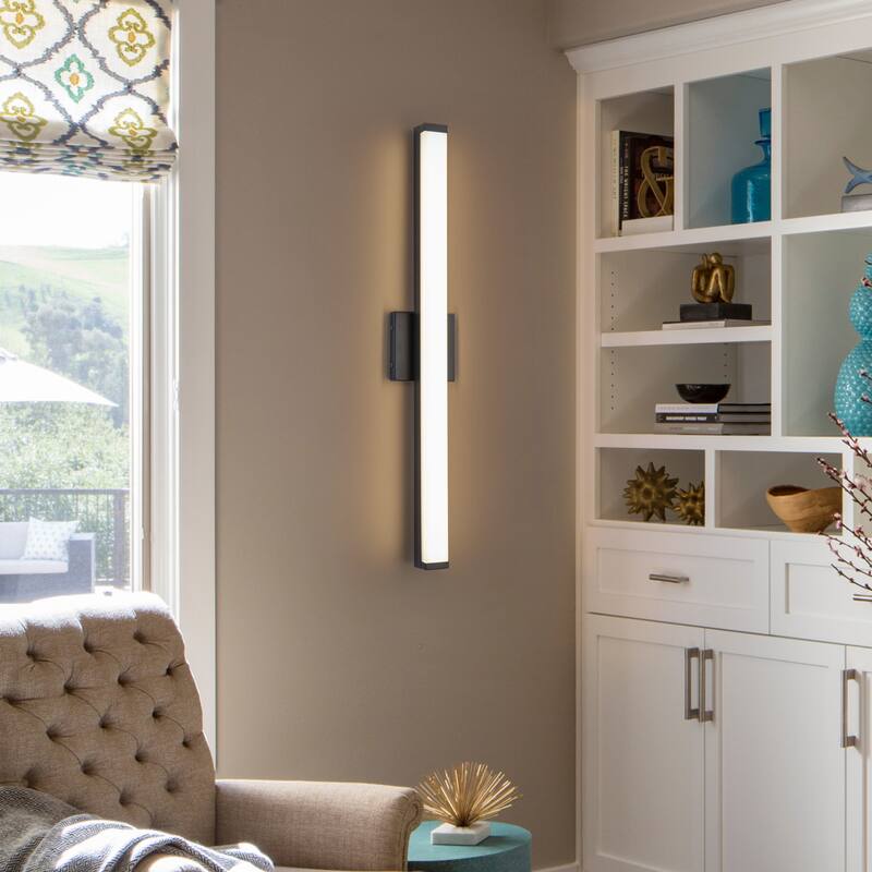 C Cattleya LED Vanity Bar Light Indoor Wall Sconce with Acrylic Shade