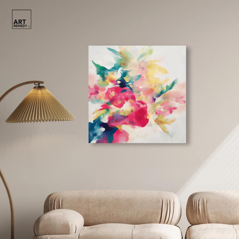 Essence of a Flower II Canvas by Art Remedy, Gallery Wrapped