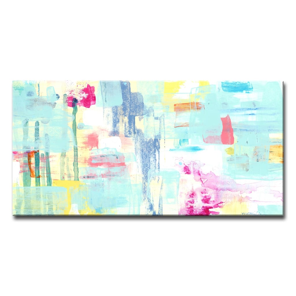 'Multi Color Pattern' Wrapped Canvas Wall Art by Dana McMillan