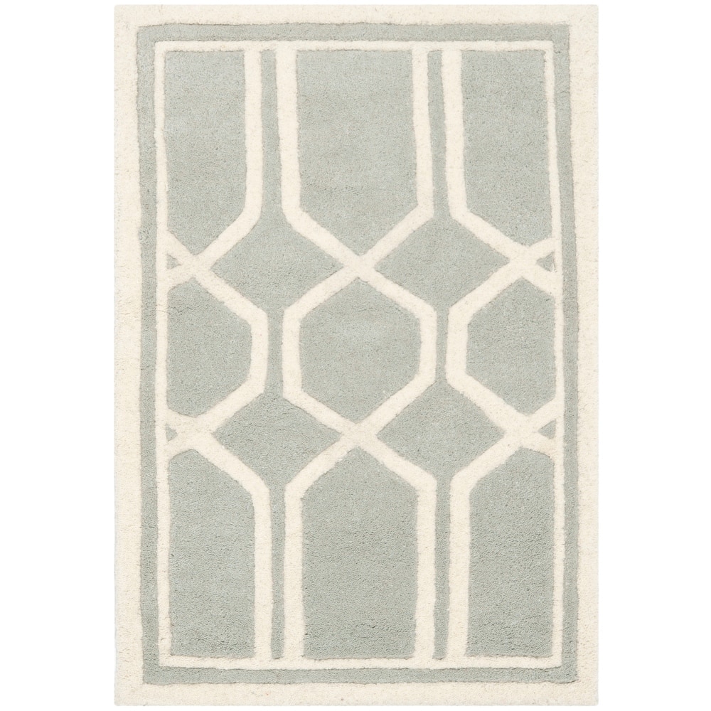 SAFAVIEH Handmade Chatham Pareshka Modern Moroccan Wool Rug