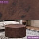 preview thumbnail 10 of 11, Moasis Tree Burl Bark Wood Coffee Table