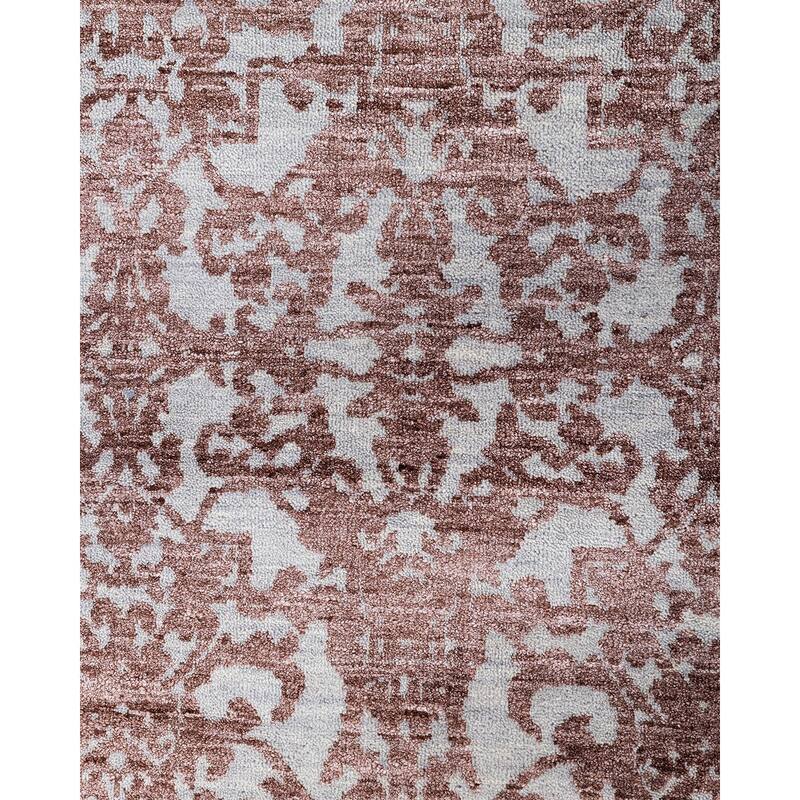 Ikat One-of-a-Kind Handmade Area Rug, Gray - 8' 1" x 10' 0"