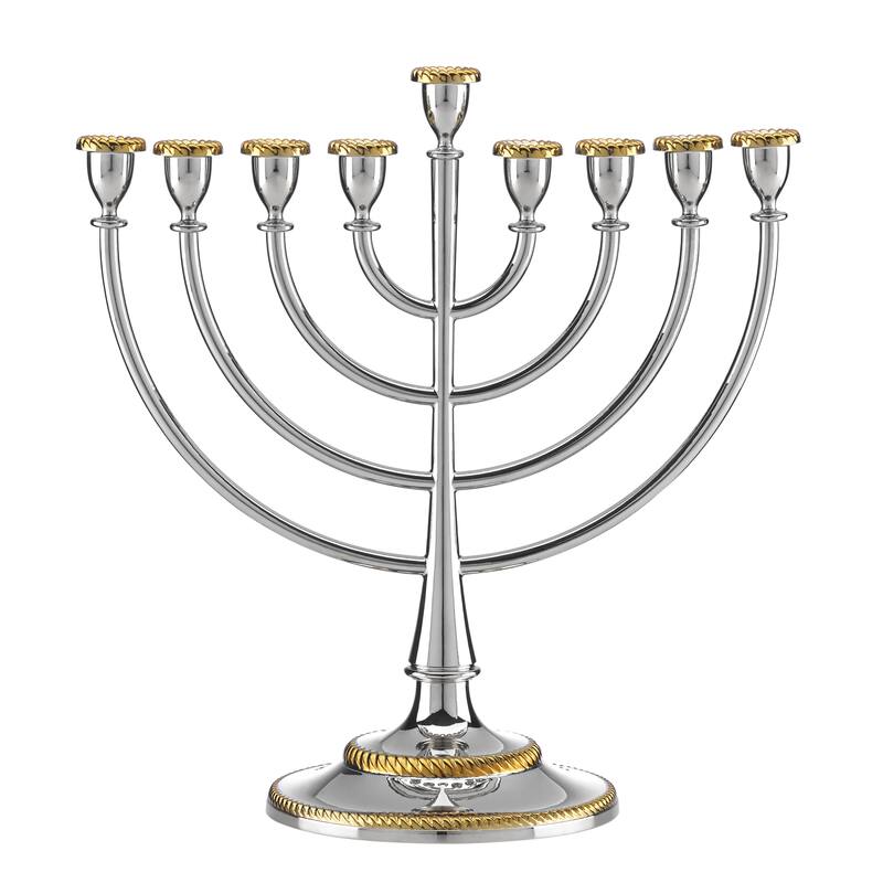 Reed And Barton Roseland Menorah