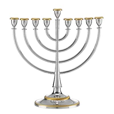 Reed And Barton Roseland Menorah