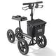preview thumbnail 2 of 19, VEVOR Folding Knee Scooter, Carbon Steel Steerable Knee Walker for Injured Ankle Foot Knee 350 pounds Aluminum
