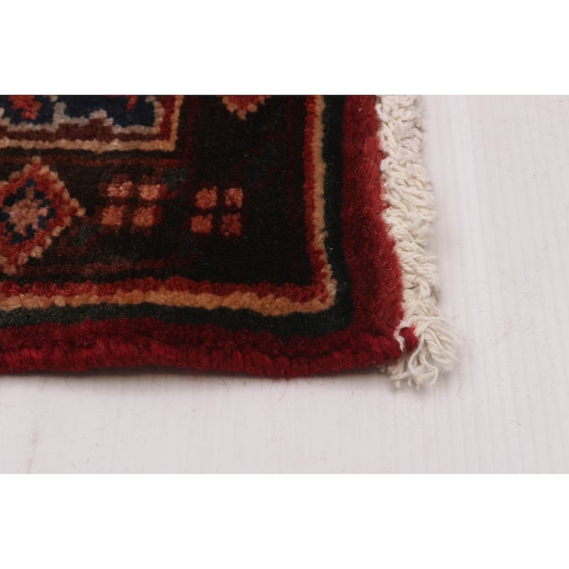 ECARPETGALLERY Hand-knotted Andelz Red Wool Rug - 5'2 x 10'0