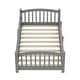 preview thumbnail 42 of 74, Montessori Solid Pine Floor Bed with Full-Length Safety Fence & Slatted Base by Harper&Bright Designs