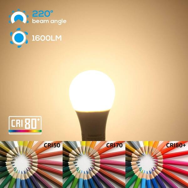 Shop 4 Pack 100w Led A19 Light Bulb Garage Door Opener Light Bulb