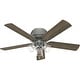 preview thumbnail 5 of 15, Hunter 52" Shady Grove Ceiling Fan with LED Light Kit/ Pull Chain, Standard or Flush Mount - Casual, Transitional