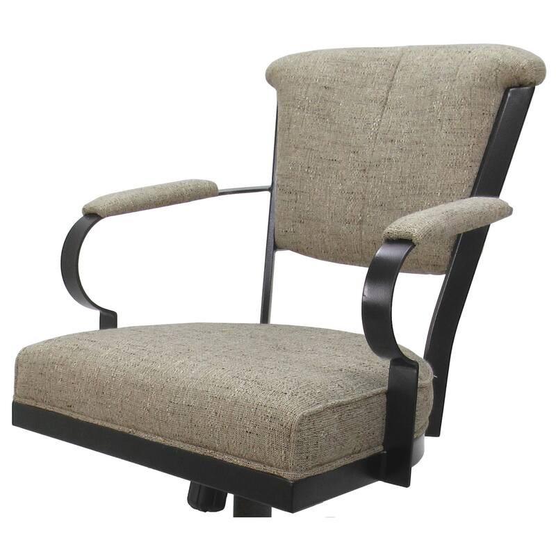 Miami Counter 26" or Bar 30" Metal Bar Stool on A Base