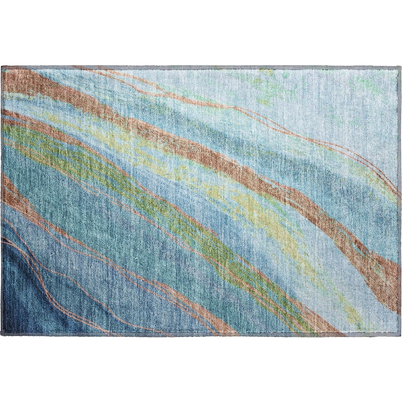 Premium Washable Super Soft Modern Flow Mayfield Rug