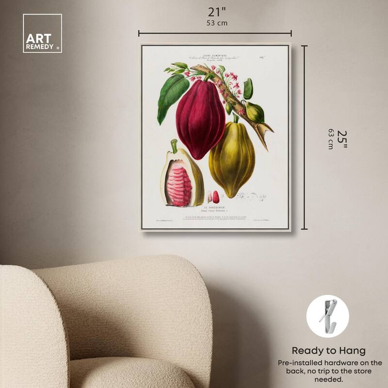 Cocoa Cacao by Etienne Denisse Canvas by Art Remedy