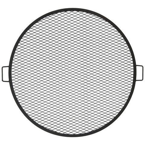 Sunnydaze Cooking Grate X Marks Outdoor Fire Pit Grill Accessory - 36" Diameter