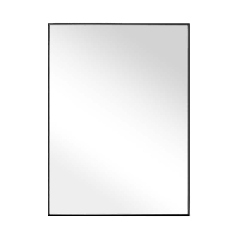 Modern Rectangle Framed Bathroom Vanity Mirror Accent Wall Mirror