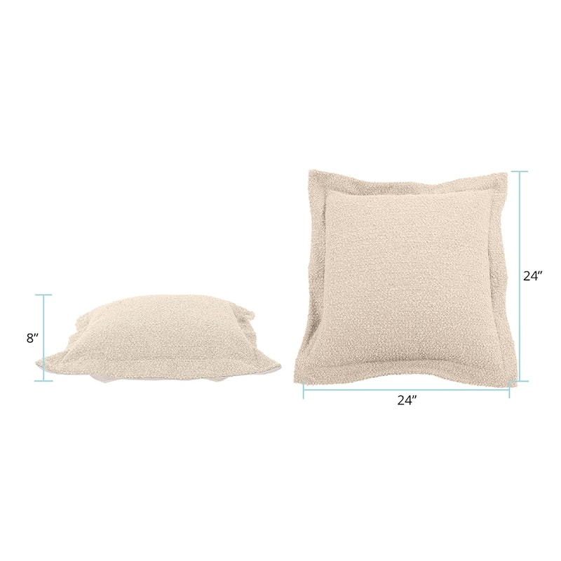 Allan Andrews Puff Ottoman Cushion & Cover Only, Barbet Collection