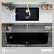 preview thumbnail 49 of 49, Karran Undermount 32.5 in. Large Single Bowl Quartz Kitchen Sink