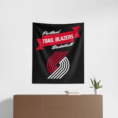 NBA Premium Trailblazers Printed Wall Hanging - 34"x40"