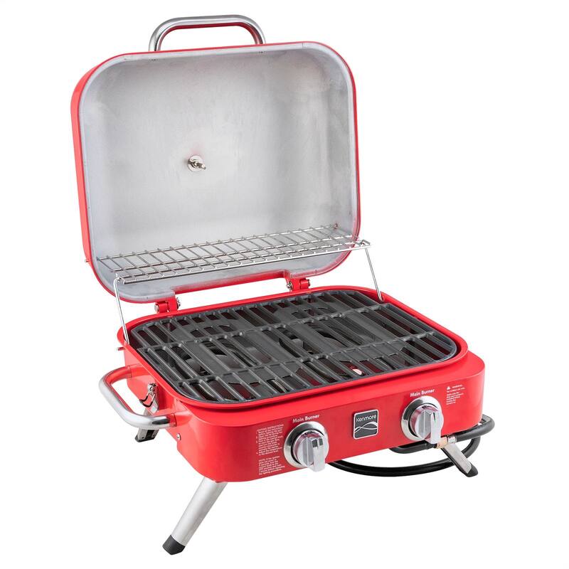 Kenmore 2-Burner Retro Portable Gas Grill