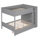preview thumbnail 26 of 30, Full over Full Wood Bunk Bed with Drawers