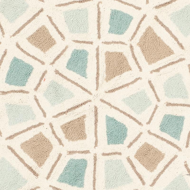 Martha Stewart by SAFAVIEH, Spring Wheel Mosaic Cotton Rug