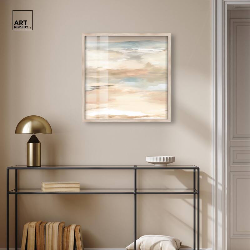 Roseate Skyfall I Shadowbox by Art Remedy