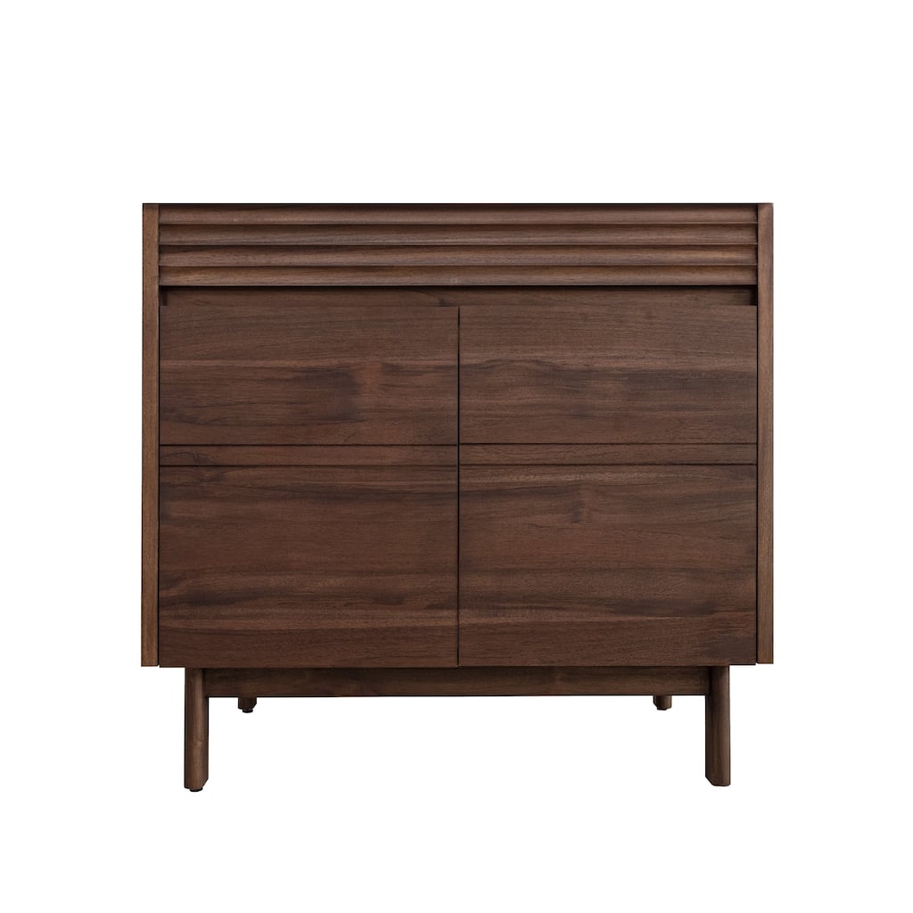 Avanity Carina Bathroom Vanity Only in Coffee Teak