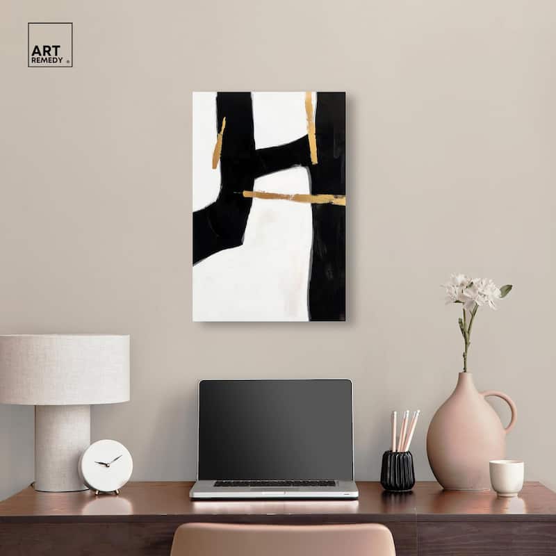 Dichotomy I Canvas by Art Remedy, Gallery Wrapped