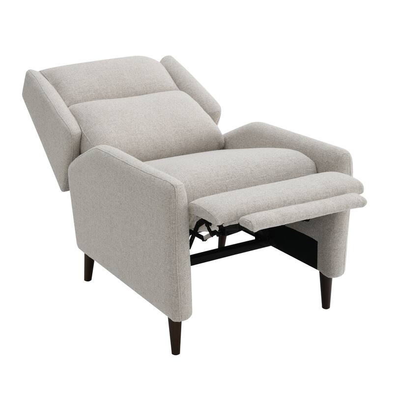 Furniture of America Selric Modern 31-inch Upholstered Push Back Recliner