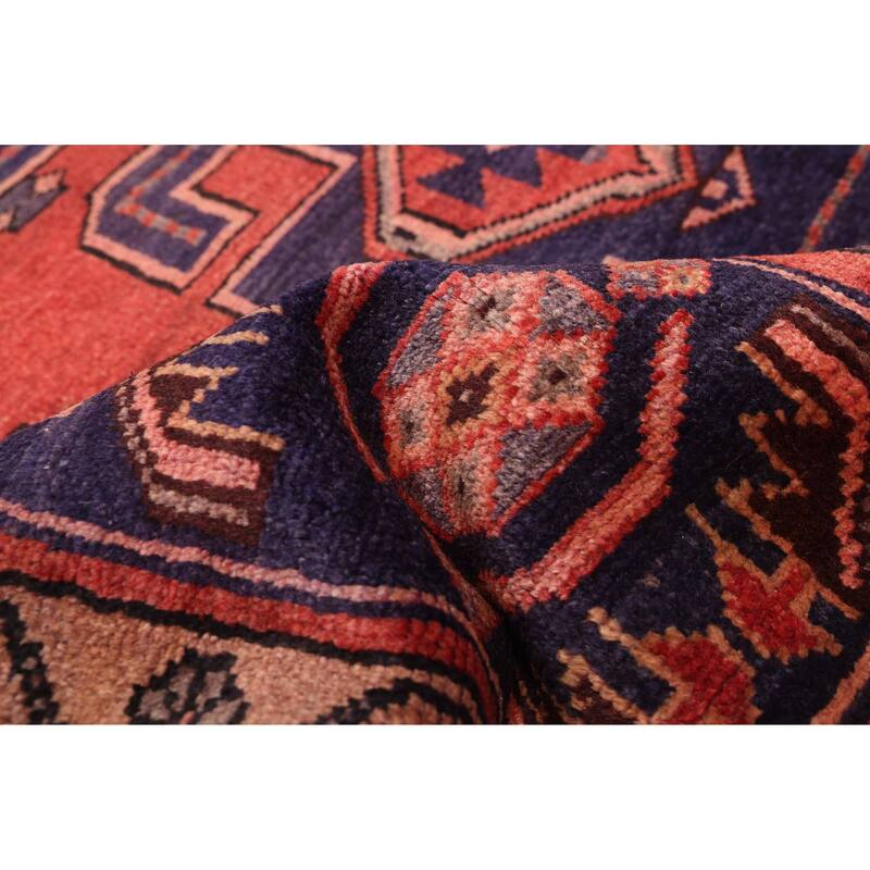 ECARPETGALLERY Hand-knotted Konya Anatolian Red Wool Rug - 4'11 x 10'4