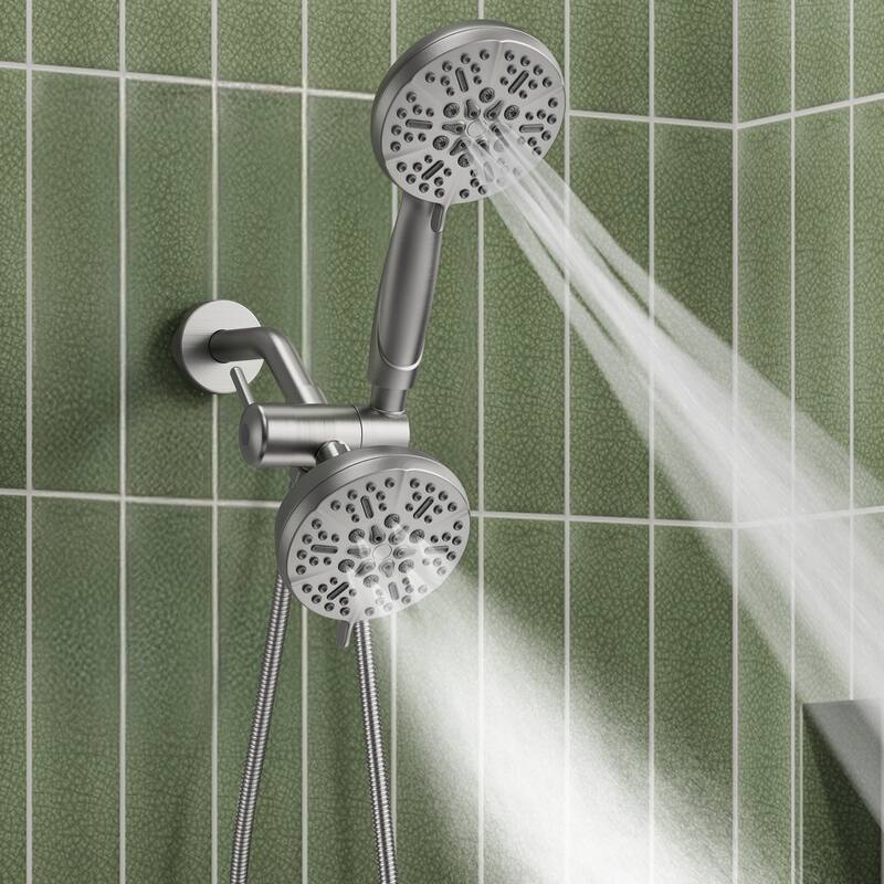 3-Function Thermostatic Shower Faucet With Pressure Balance