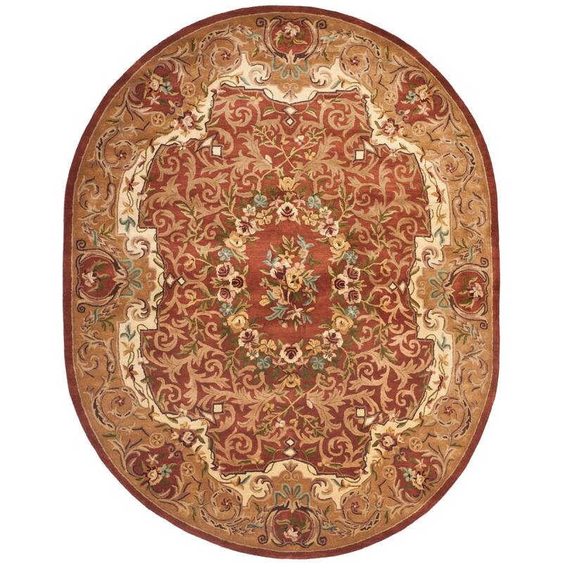 SAFAVIEH Handmade Classic Vonnie Traditional Oriental Wool Rug