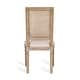 preview thumbnail 46 of 58, Regina Wood and Cane Upholstered Dining Chair (Set of 4) by Christopher Knight Home