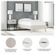preview thumbnail 3 of 19, Signature Design by Ashley Socalle Whitewashed Woodgrain Platform Bed